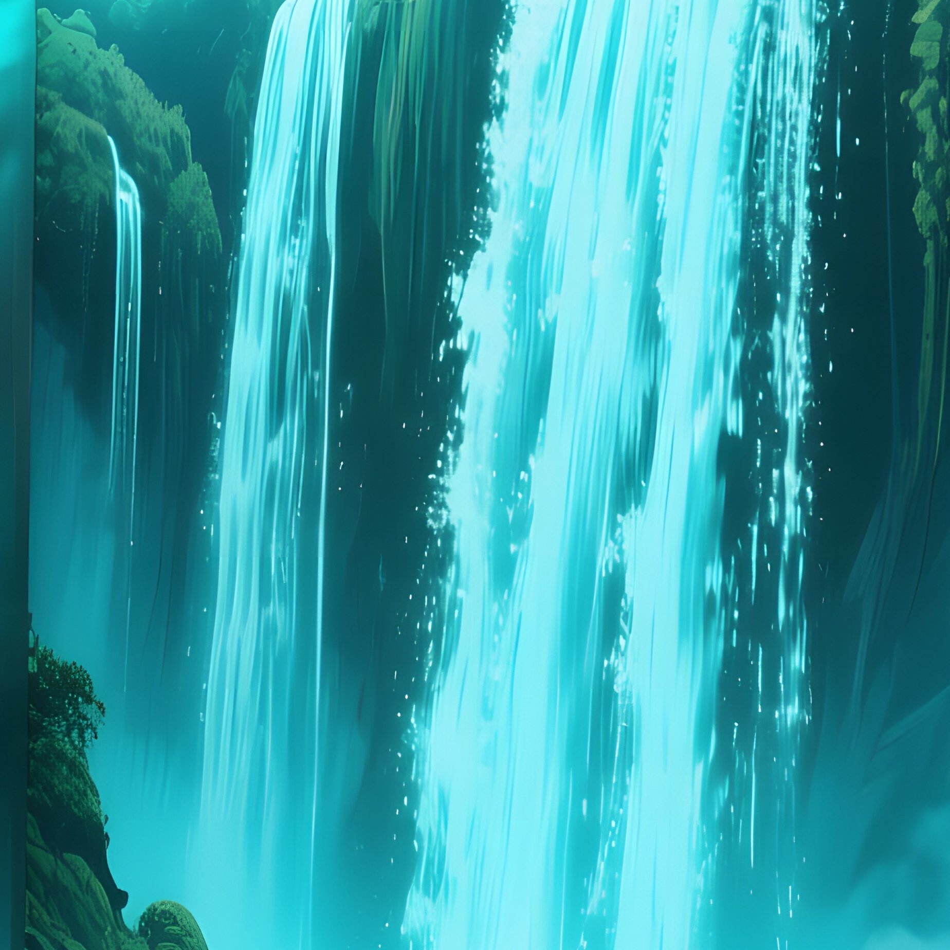 A Futuristic Underground Transit Hub, Sleek Metallic Walls Being Covered With A Photorealistic - Full Resolution Quality Preview