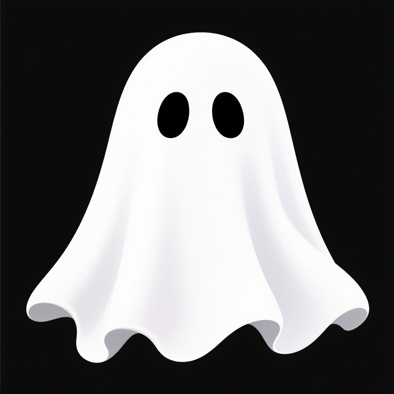 A Ghost Like Figure Ghost White Sheet