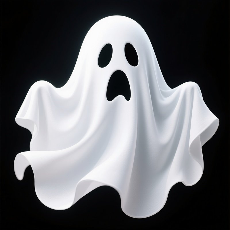 A Ghostly Figure Ghost Halloween