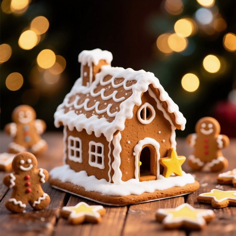 A Gingerbread House Gingerbread Christmas