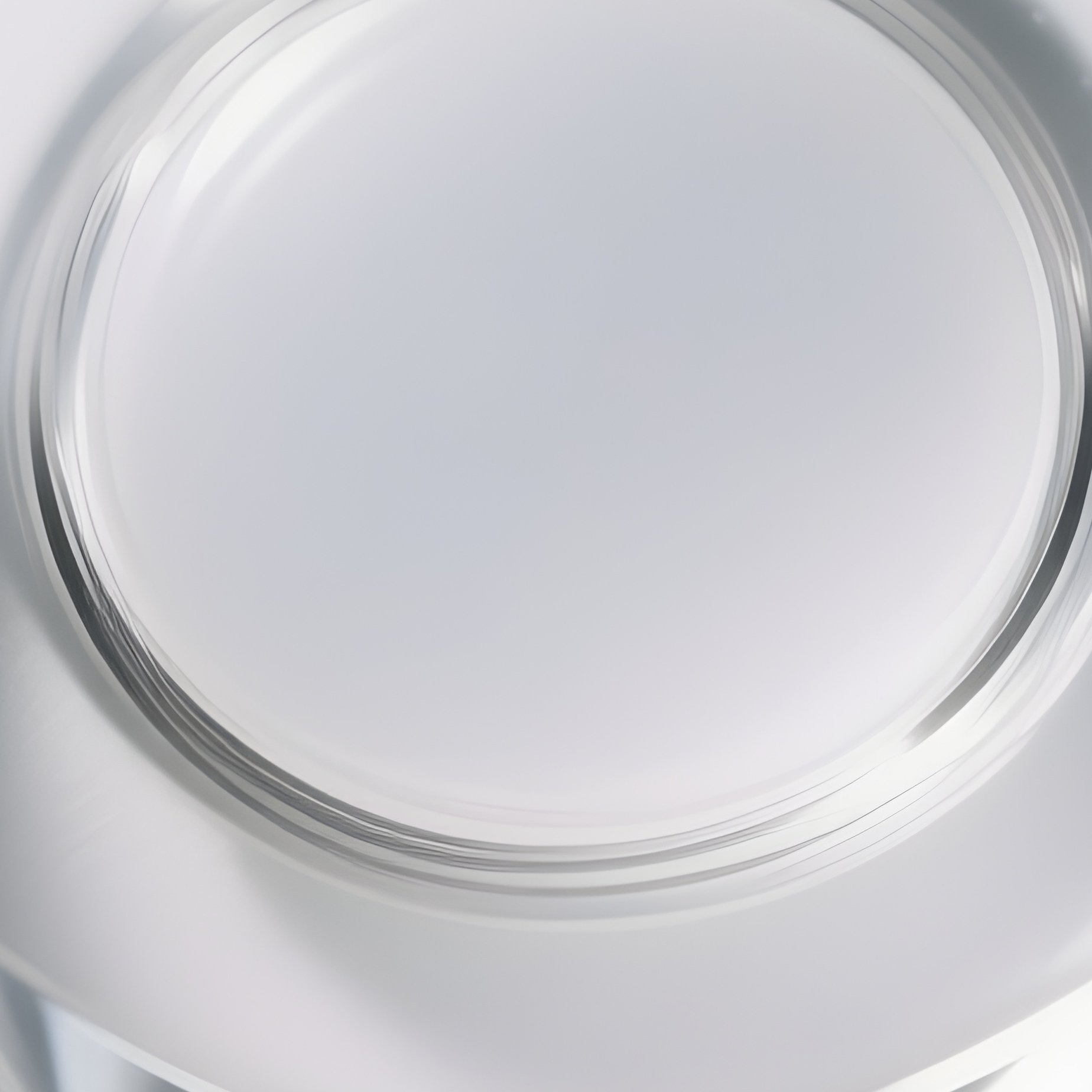 A Glass Button With A Beveled Edge The Center Is Clear And Empty - Full Resolution Quality Preview