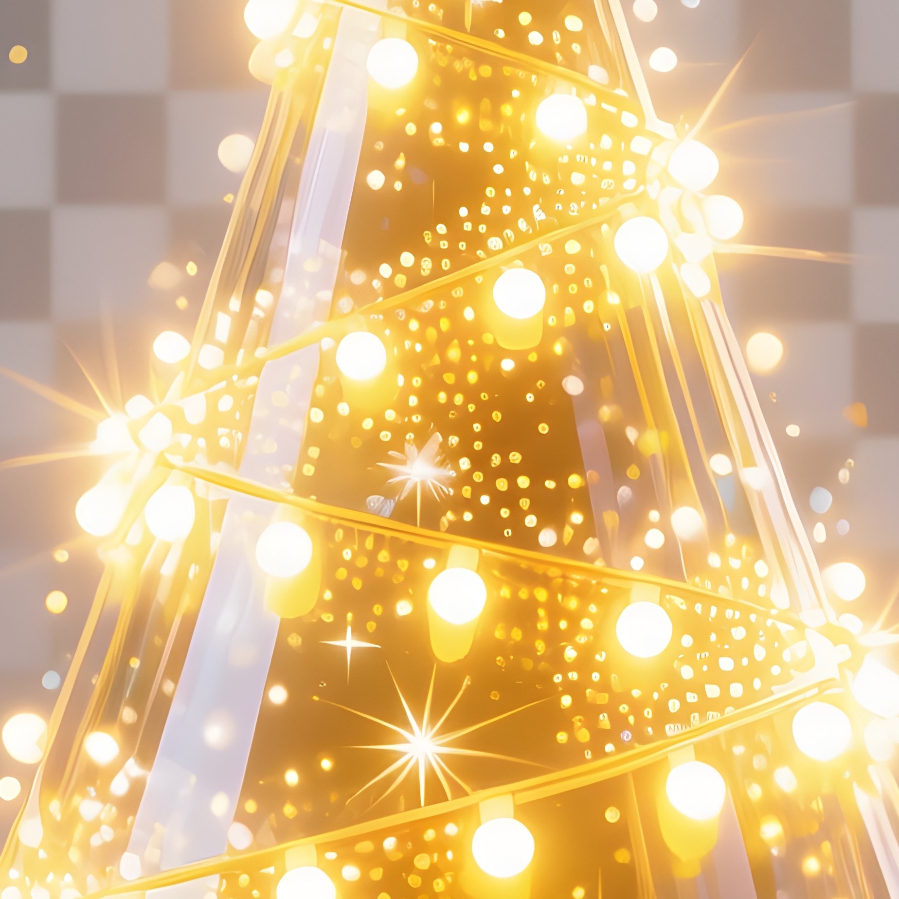 A Glowing Christmas Tree Christmas Tree - Full Resolution Quality Preview