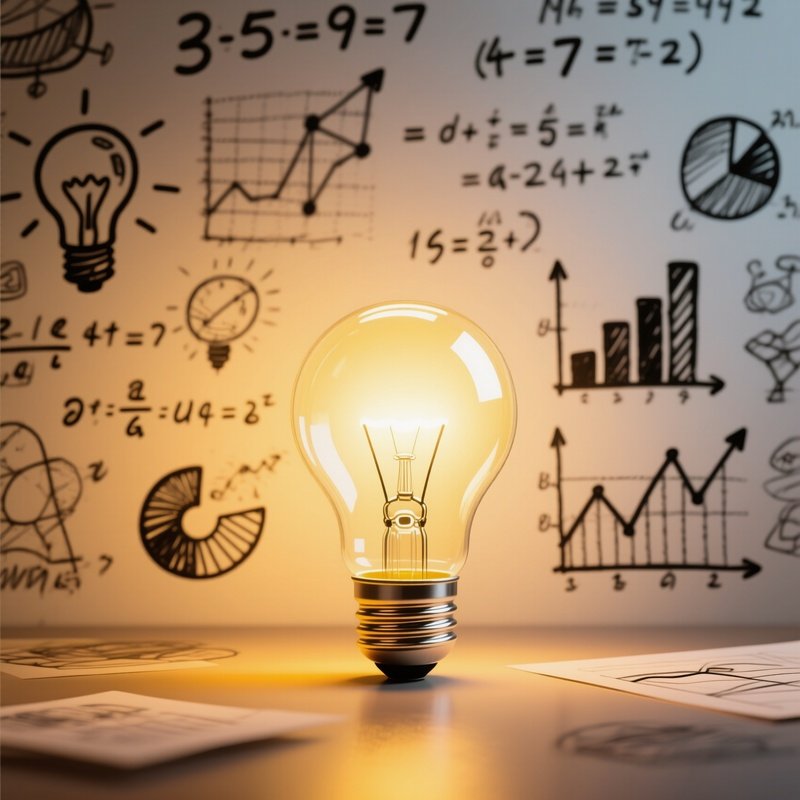 A Glowing Light Bulb Creativity Innovation