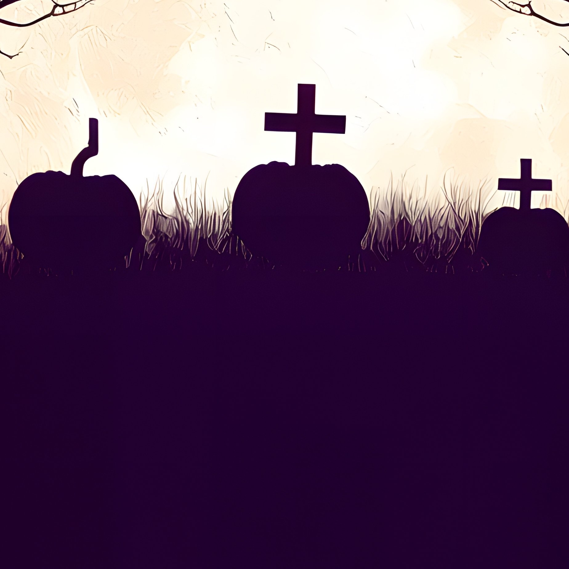 A Golden Podium Set Against A Halloween Themed Backdrop Halloween - Full Resolution Quality Preview