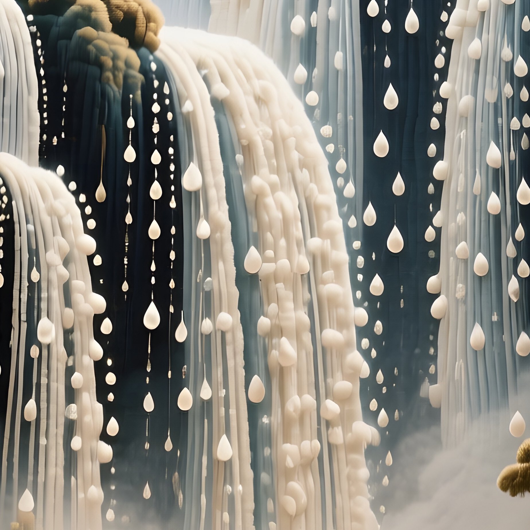 A Grand Museum Atrium Bathed In Natural Skylight, Showcasing An Enormous Suspended Wool Tapestry Of - Full Resolution Quality Preview