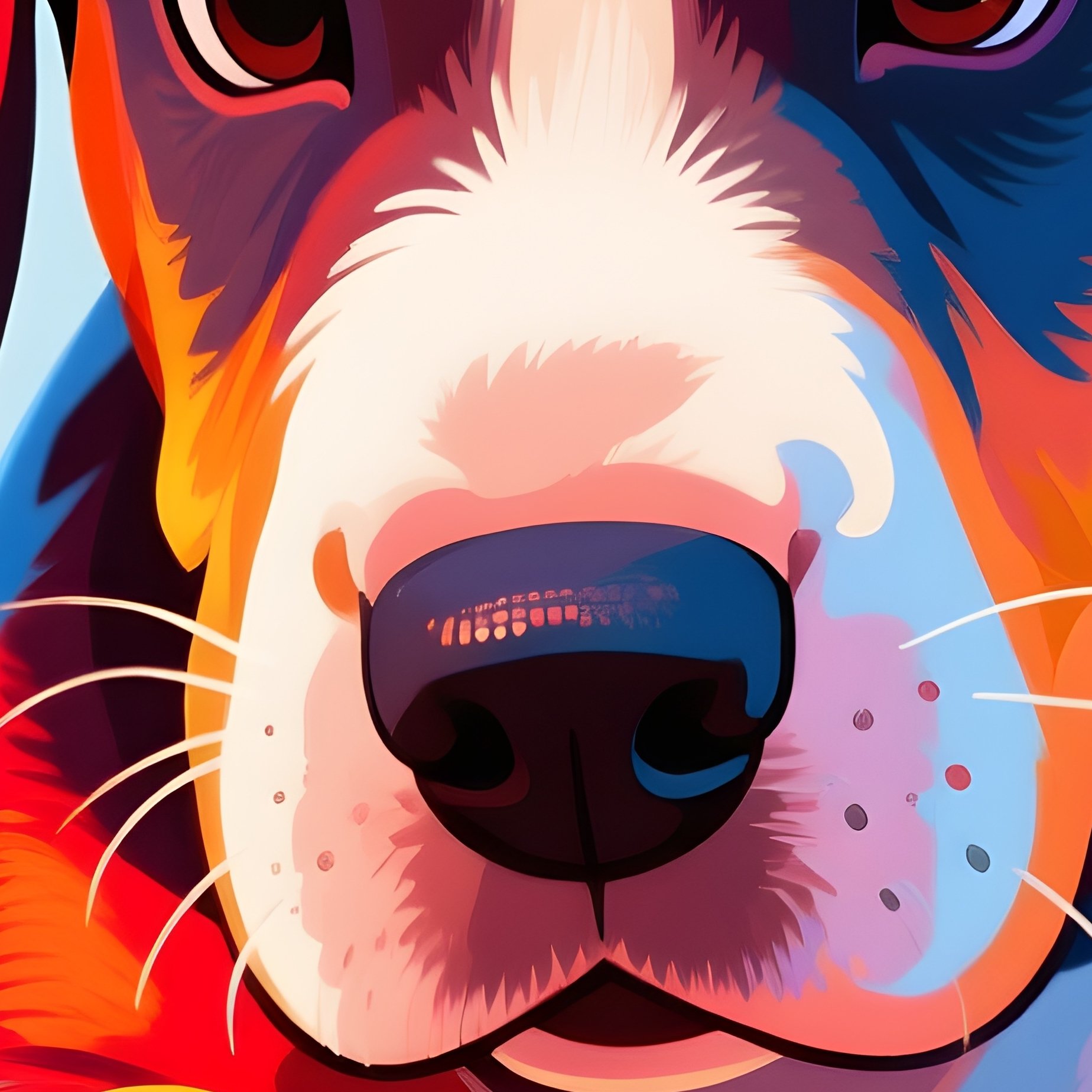 A Great Dane Puppy Playing With Toys In Digital Art Style - Full Resolution Quality Preview