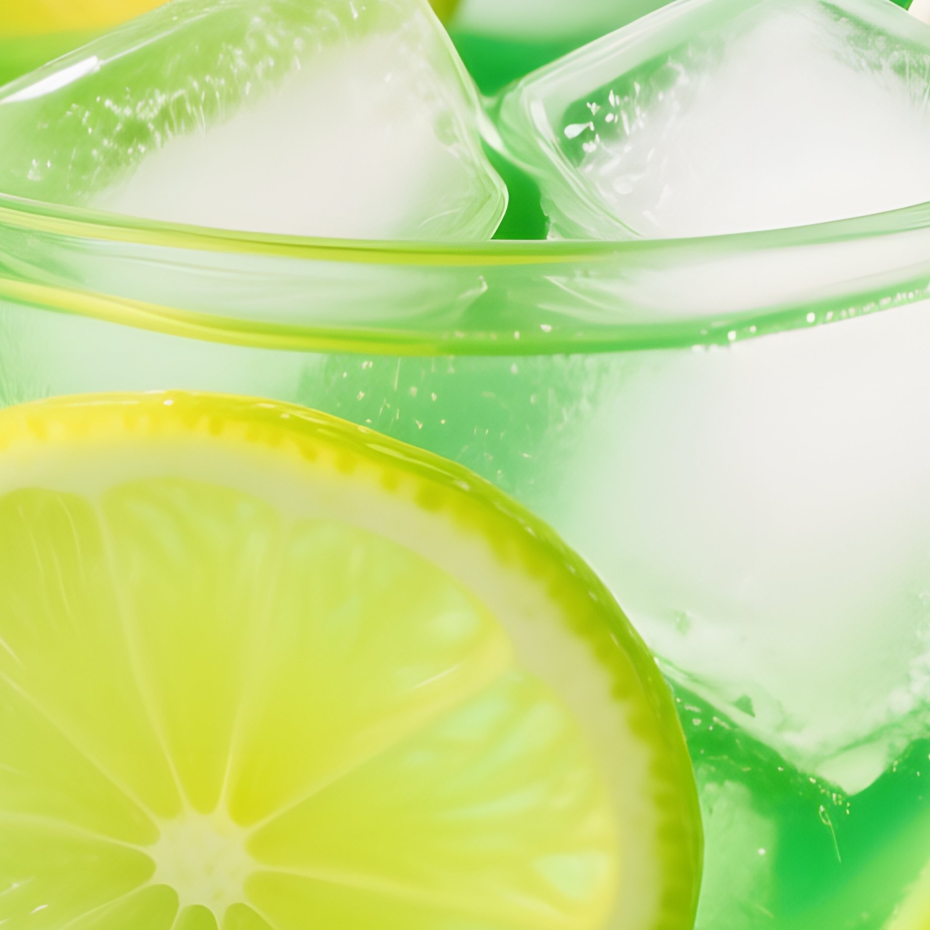 A Green Cocktail In A Glass Cocktail Green Drink - Full Resolution Quality Preview