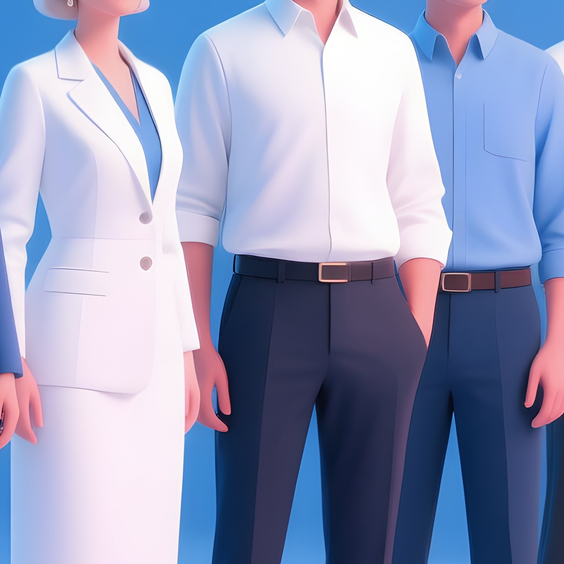 A Group Of Diverse Individuals Standing In A Row Diversity - Full Resolution Quality Preview