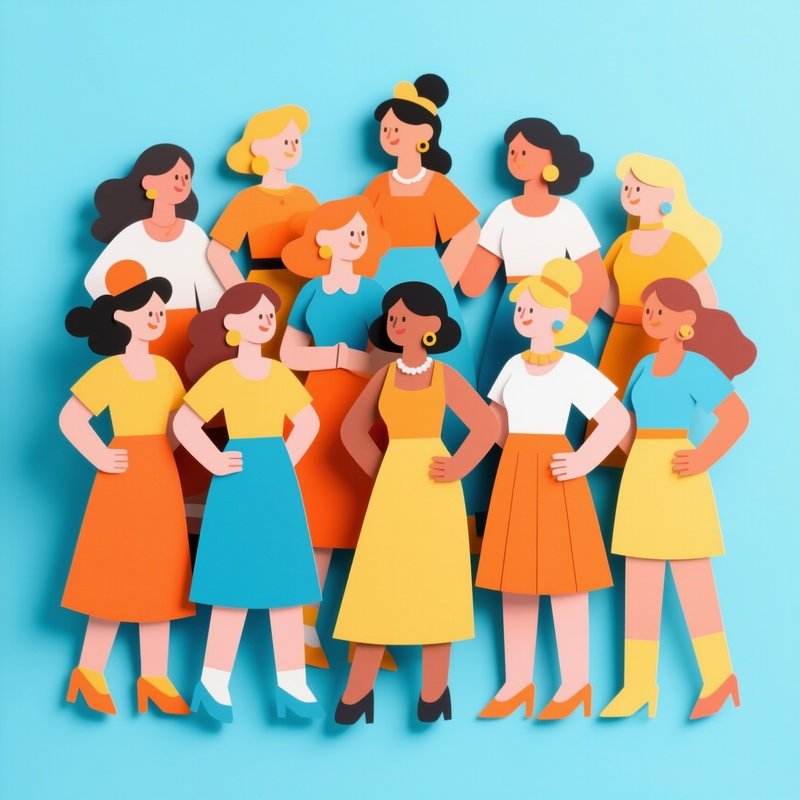 A Group Of Diverse Women Figures Diversity Women Empowerment