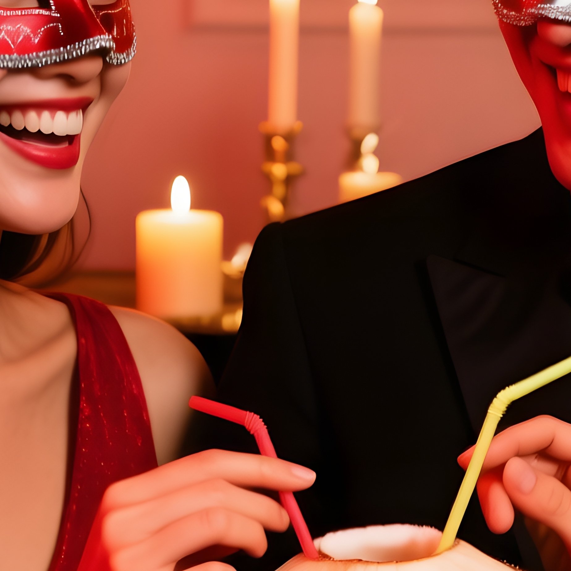 A Group Of Four People Enjoying A Social Gathering Social - Full Resolution Quality Preview