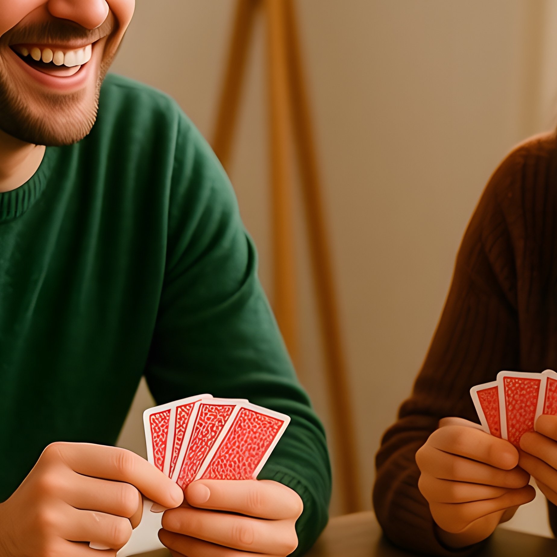 A Group Of Friends Playing Cards Together Friends Card Game - Full Resolution Quality Preview