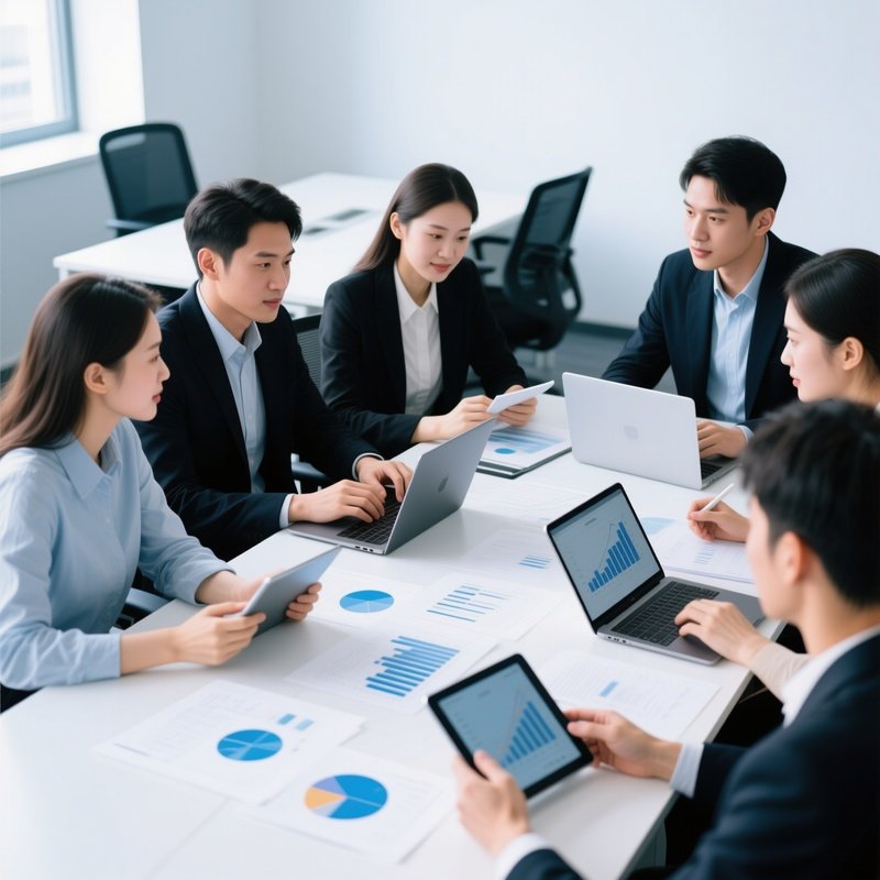 A Group Of People Engaged In A Business Meeting Business Meeting