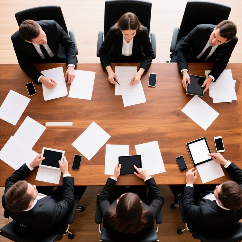 A Group Of People Engaged In A Meeting Meeting Business