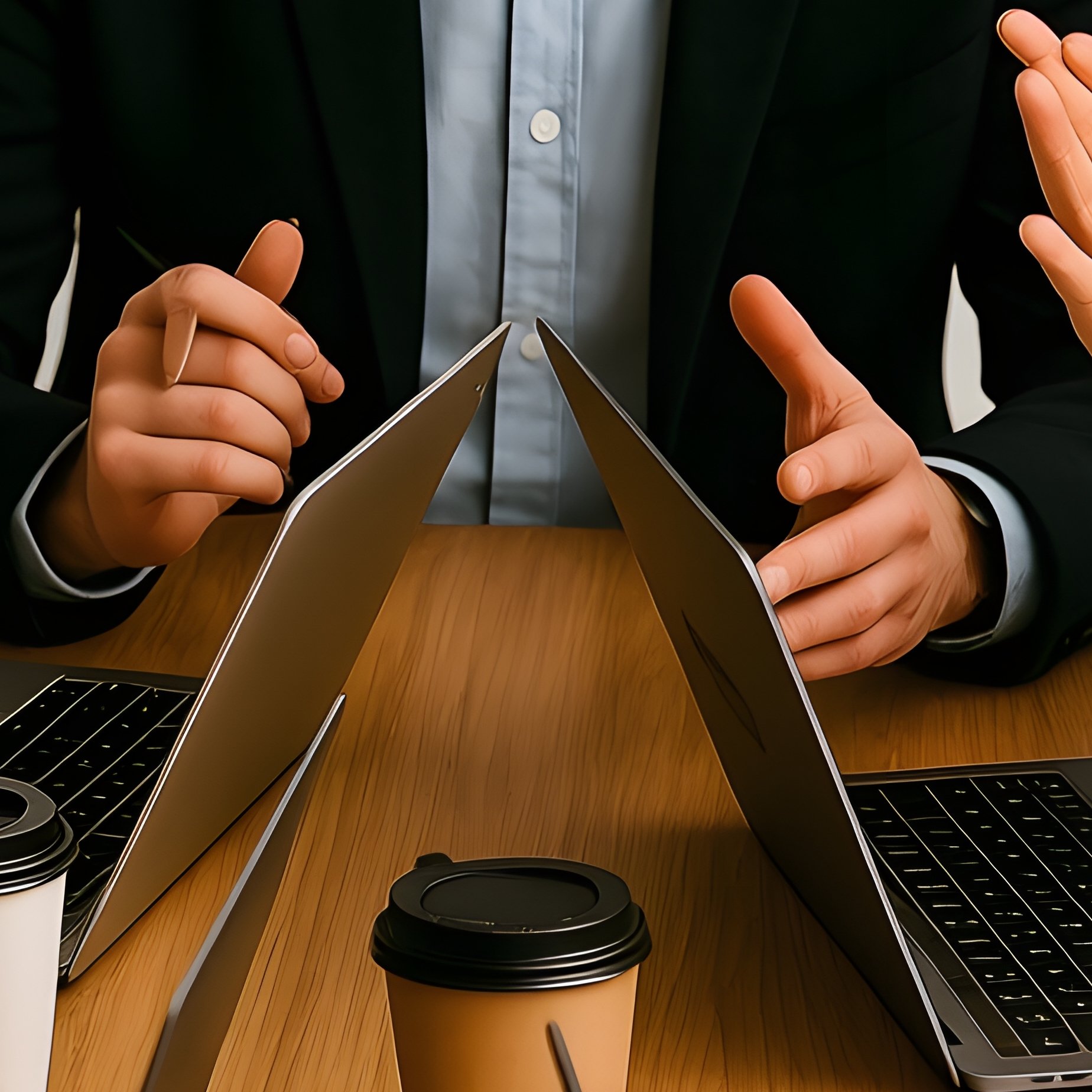 A Group Of People In A Meeting Meeting Collaboration - Full Resolution Quality Preview