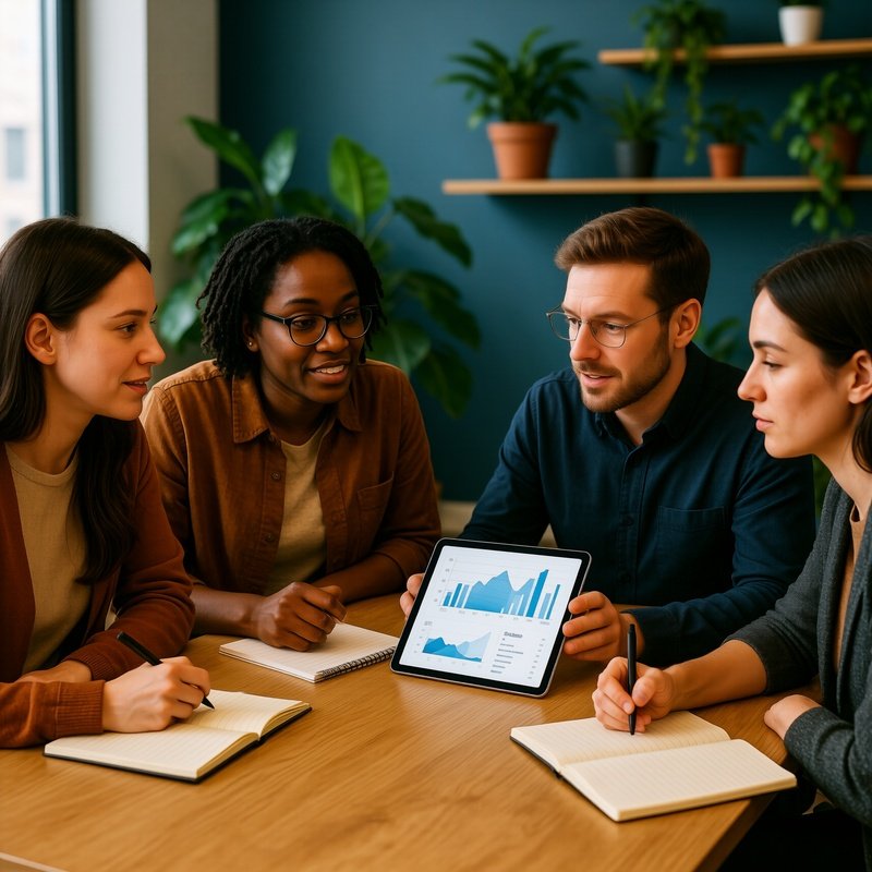 A Group Of People In A Meeting Meeting Collaboration