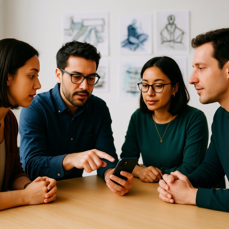 A Group Of People In A Meeting Meeting Collaboration