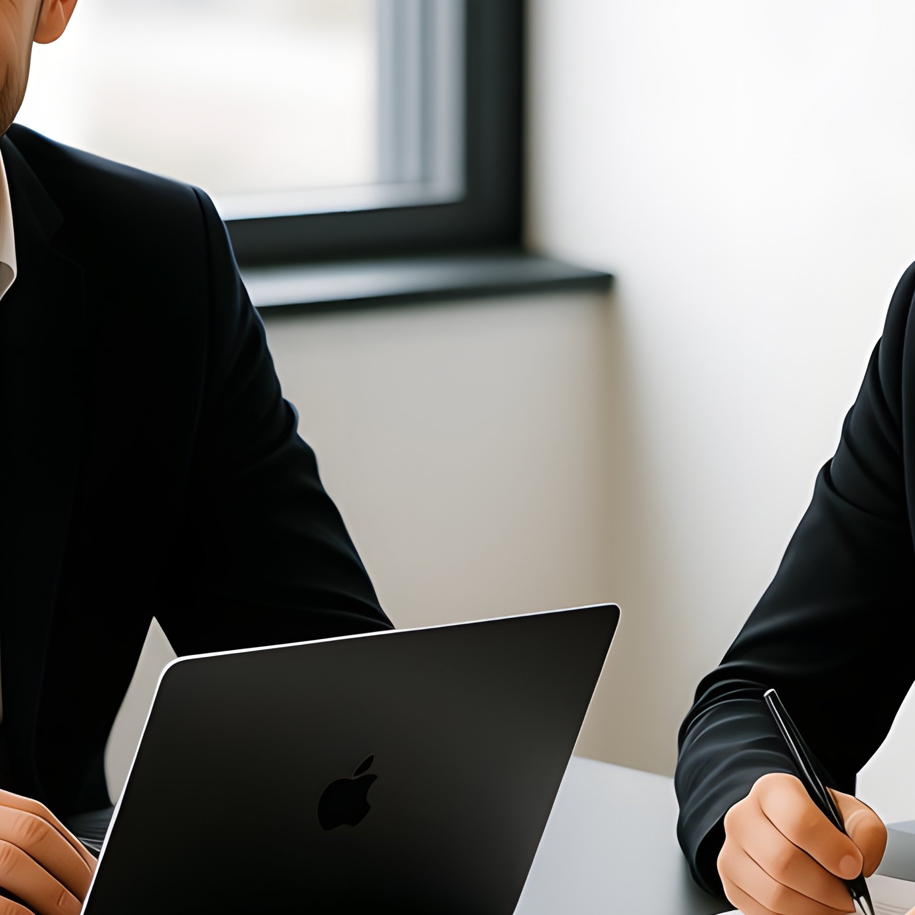A Group Of People In A Meeting Meeting Office - Full Resolution Quality Preview
