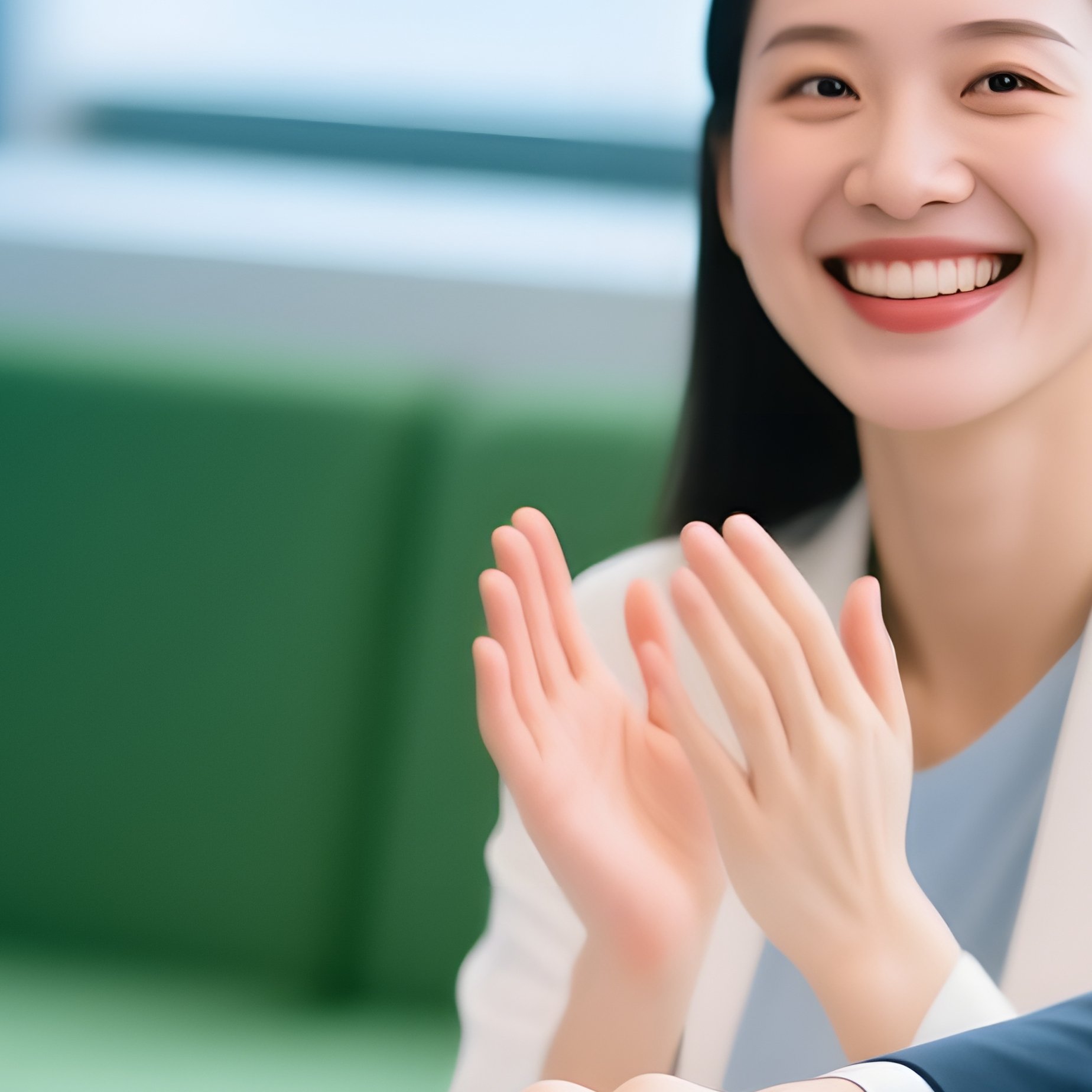 A Group Of People In A Meeting Or Social Gathering Meeting - Full Resolution Quality Preview