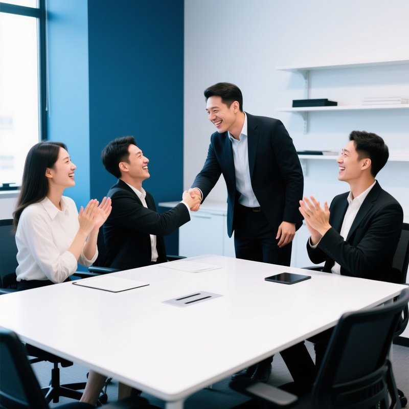 A Group Of People In A Meeting Room Office Meeting