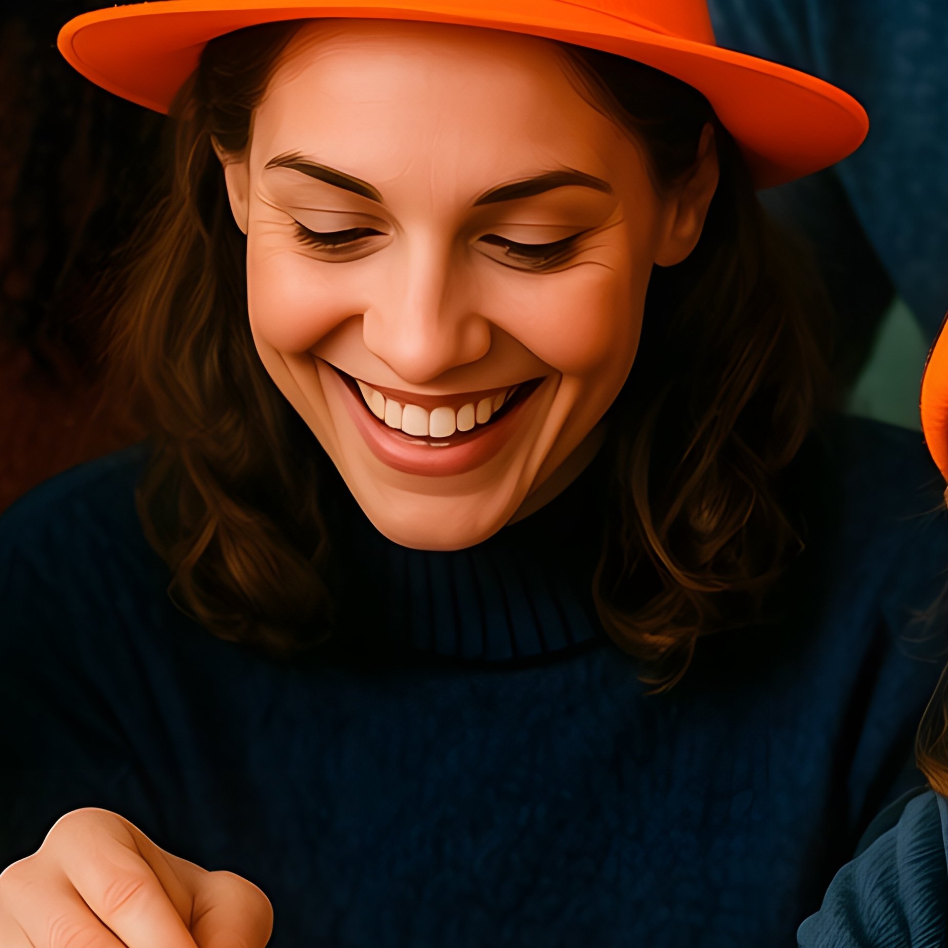 A Group Of People Interacting During A Festive Activity Halloween - Full Resolution Quality Preview