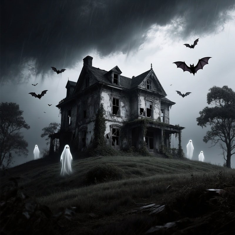 A Haunted House On A Hill Haunted House