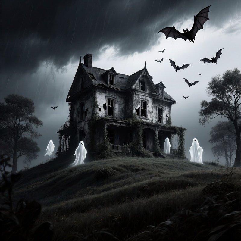 A Haunted House On A Hill Haunted House