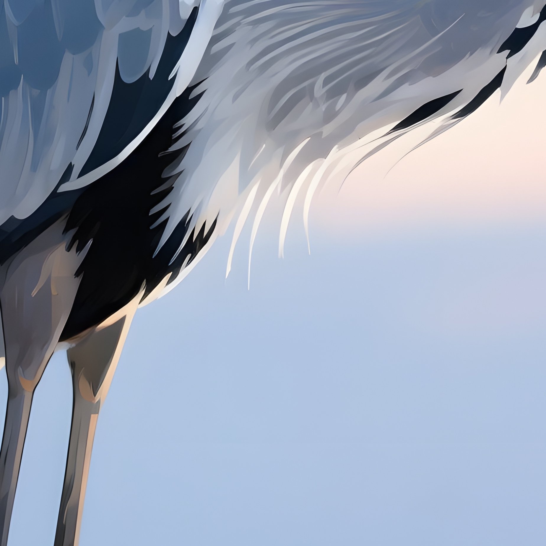 A Heron Like Bird Bird Heron - Full Resolution Quality Preview