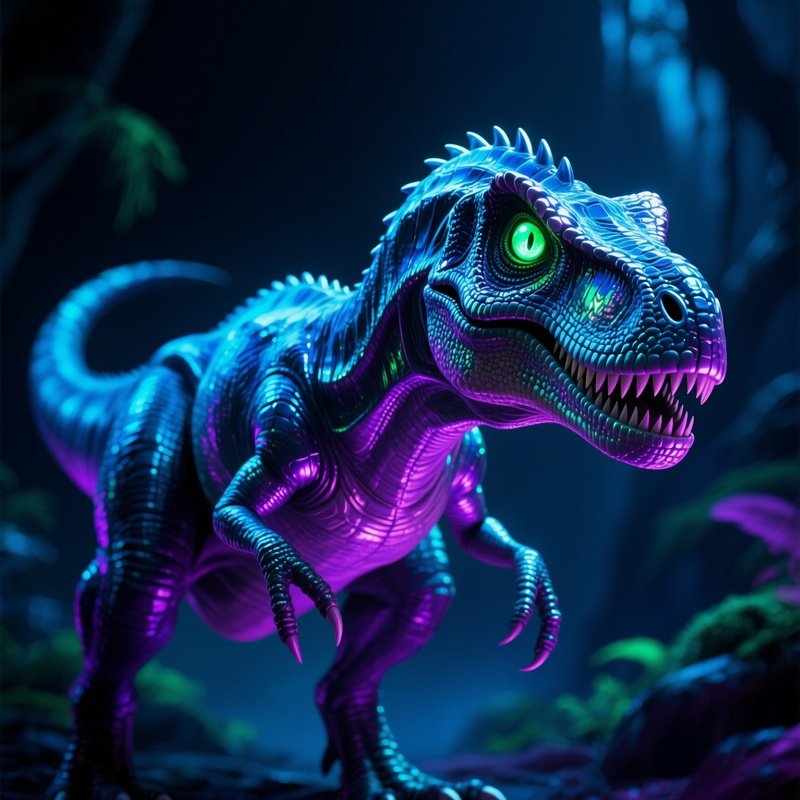A Heterodontosaurus As A Fantasy Figure