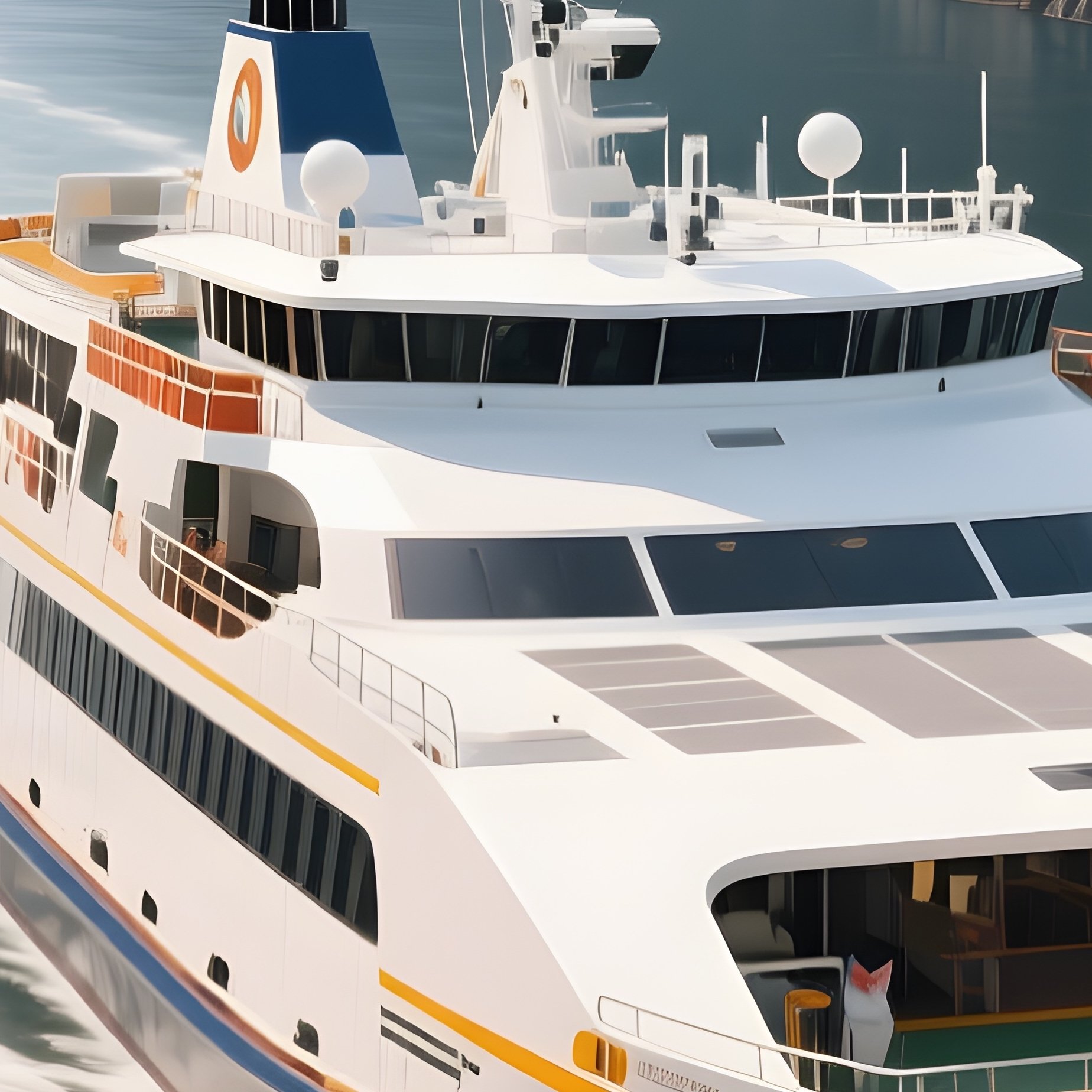 A High Speed Catamaran Ferry Crossing A Deepwater Strait - Full Resolution Quality Preview