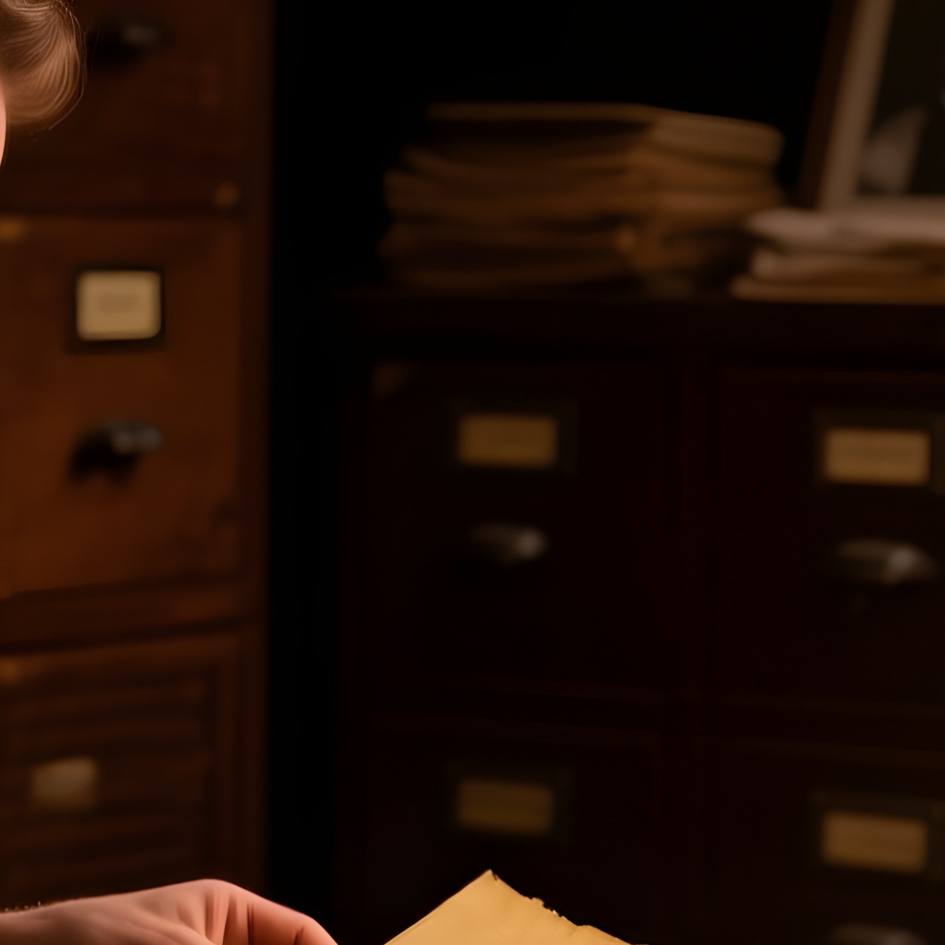 A Historical Archive With Physical Documents And Old Filing Systems - Full Resolution Quality Preview