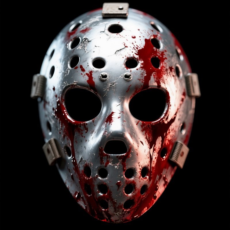 A Hockey Goalie Mask Hockey Mask