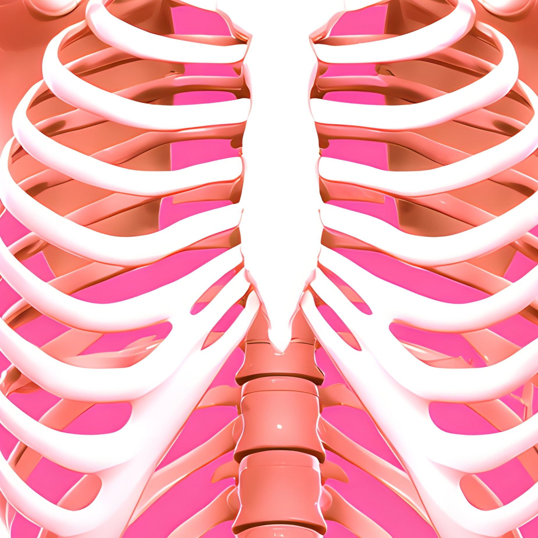 A Human Skeleton Model Skeleton Digital Art - Full Resolution Quality Preview