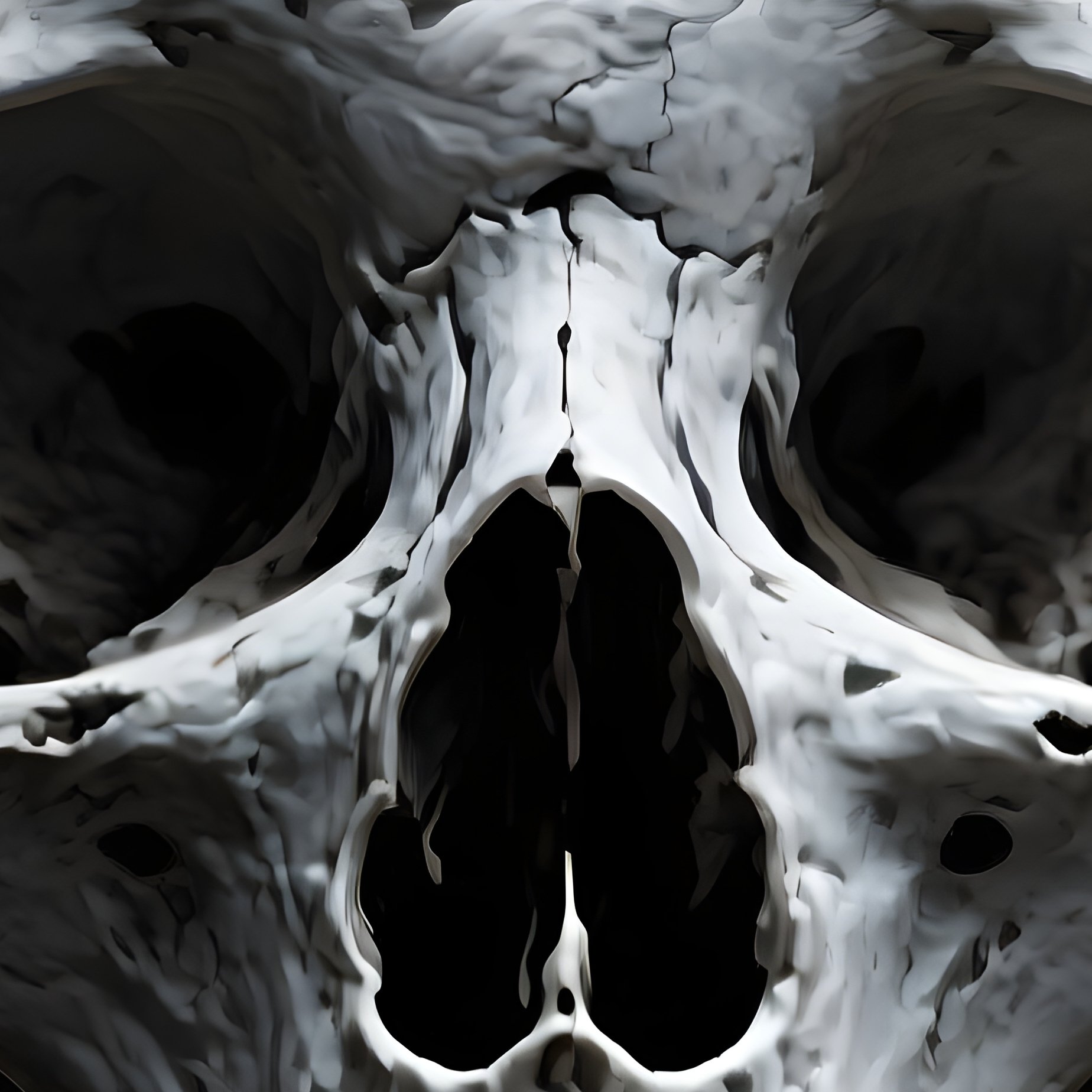 A Human Skull Skull Darkness - Full Resolution Quality Preview