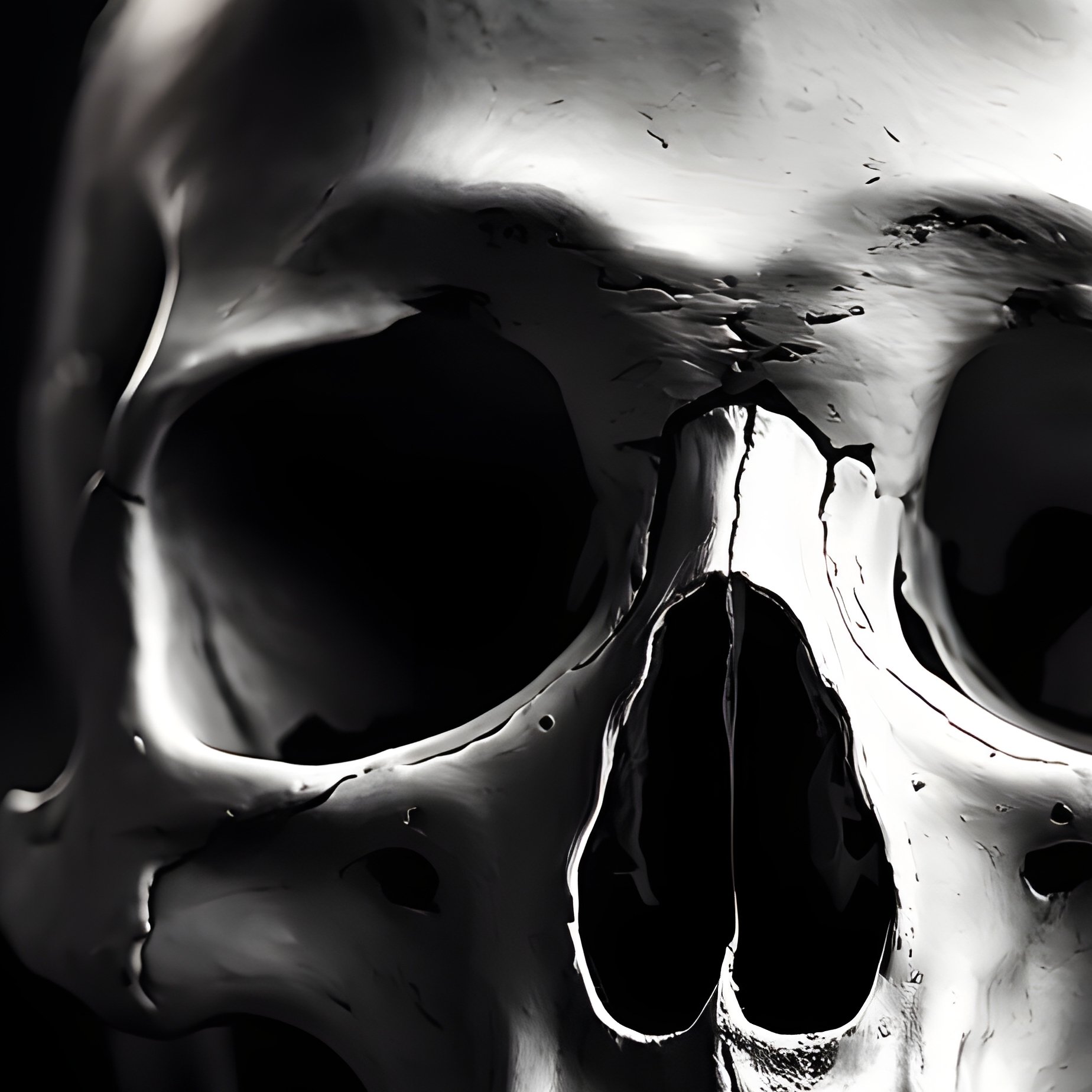A Human Skull Skull Skeleton - Full Resolution Quality Preview