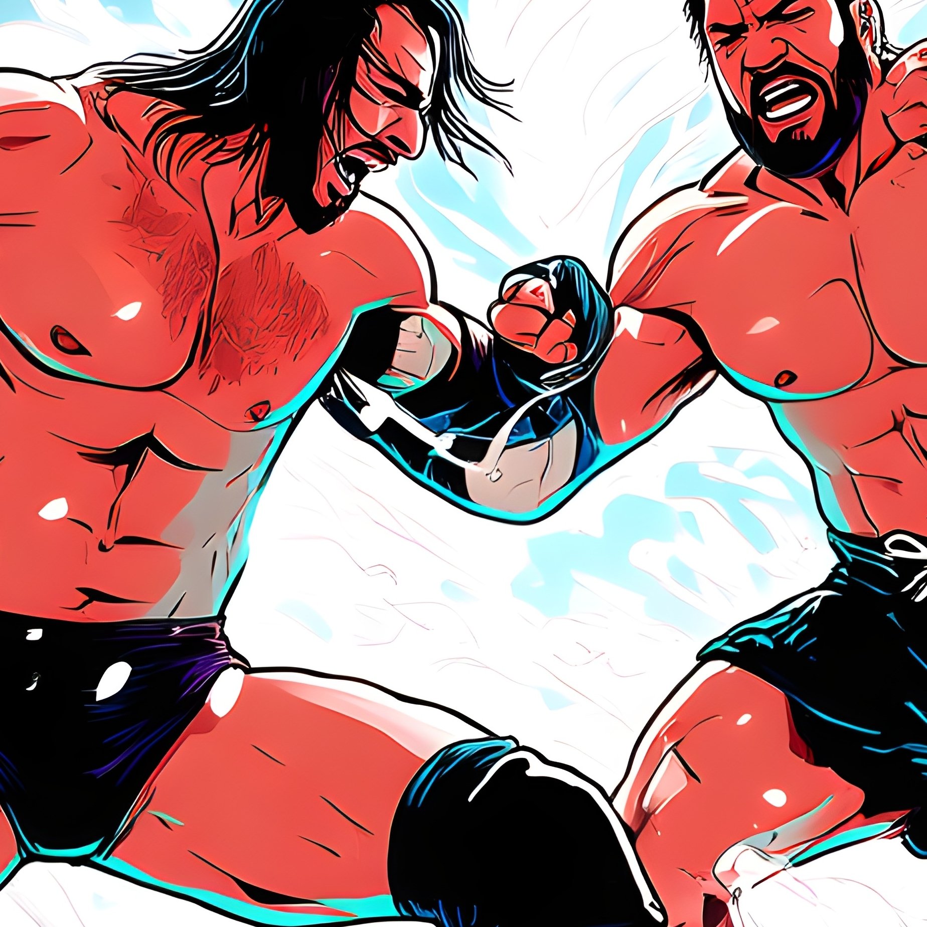 A Illustration Blizzard Jack Inside Snowstorm - Full Resolution Quality Preview