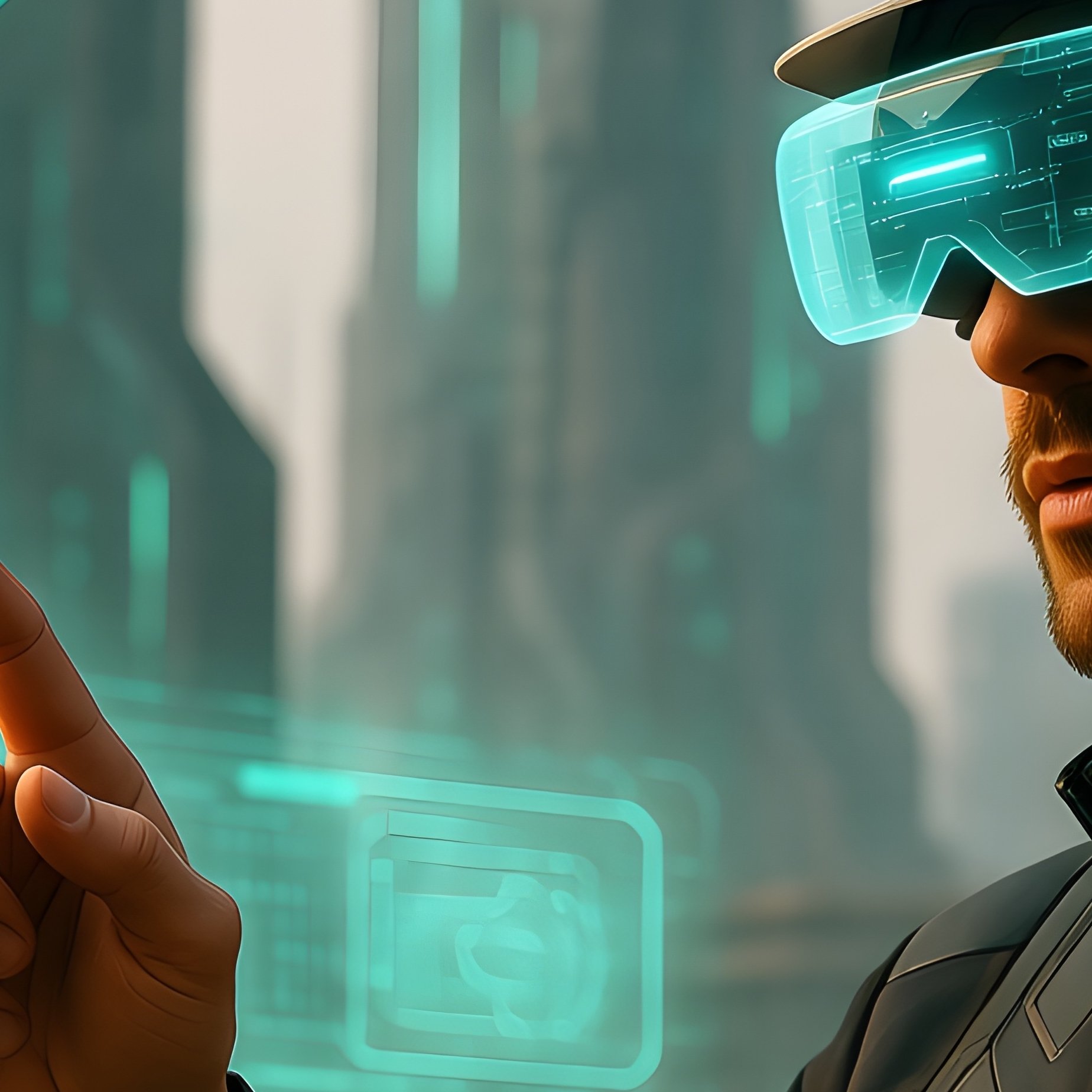 A Imaginary Construction Sitewith A Foreman Giving Instructions - Full Resolution Quality Preview