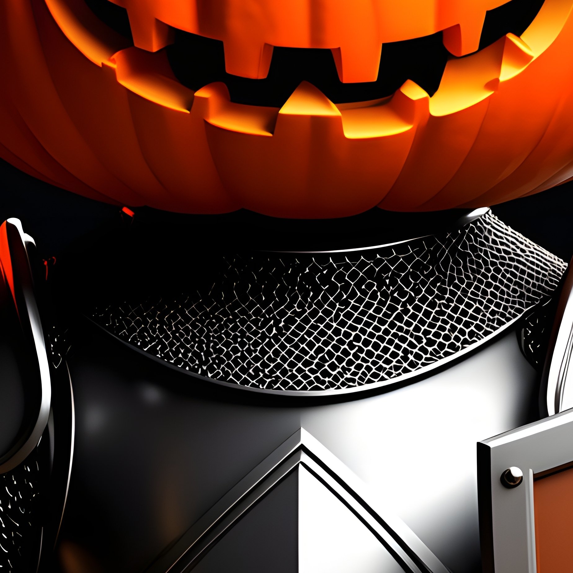 A Knight With A Pumpkin Head Halloween Knight - Full Resolution Quality Preview