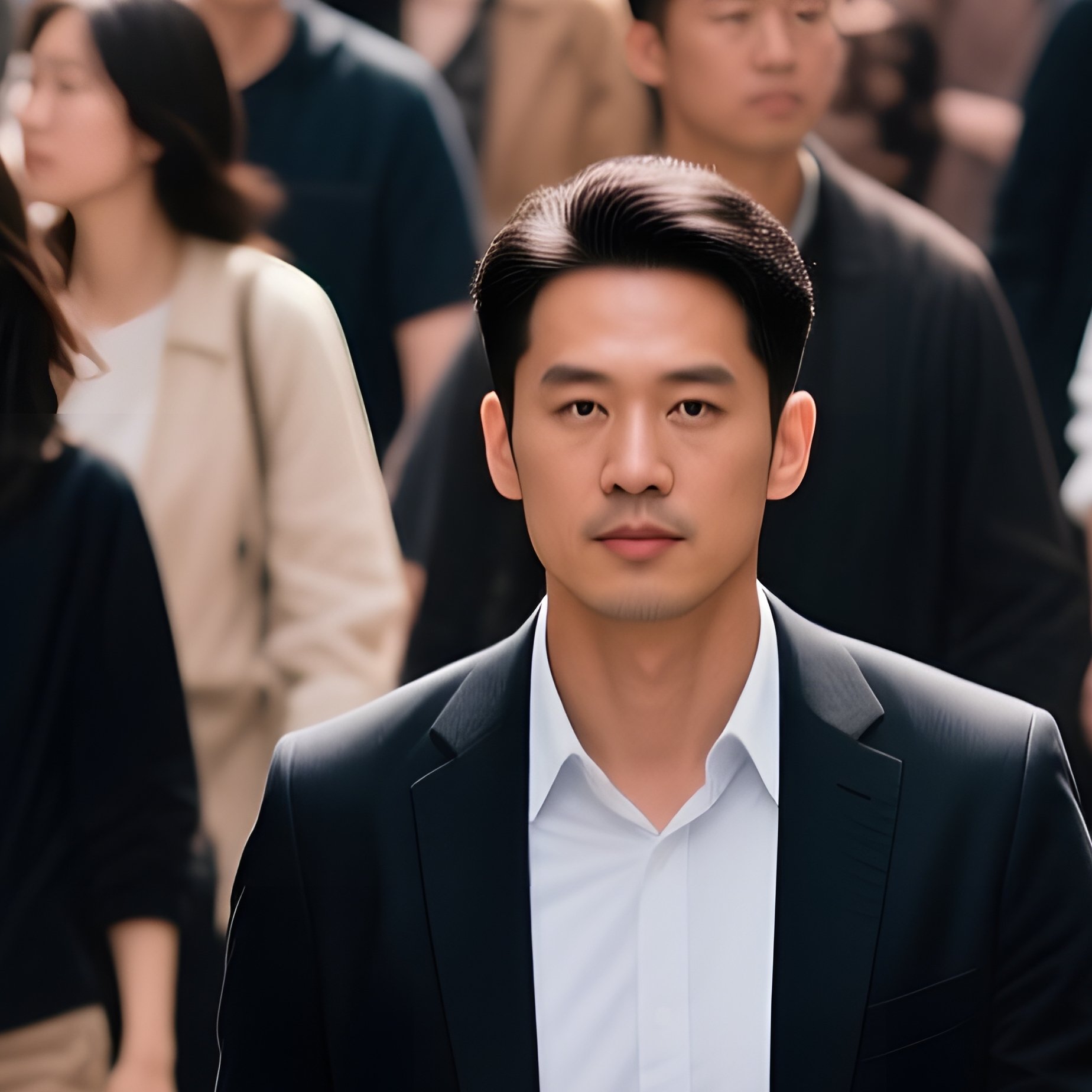 A Large Crowd Of People Crowd People - Full Resolution Quality Preview