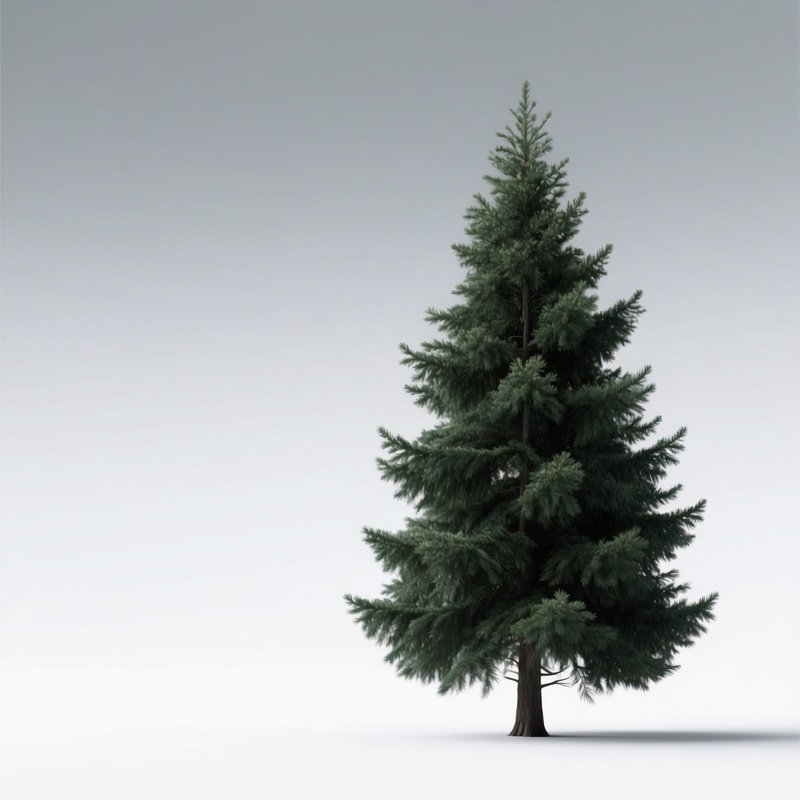 A Large Evergreen Tree Evergreen Tree