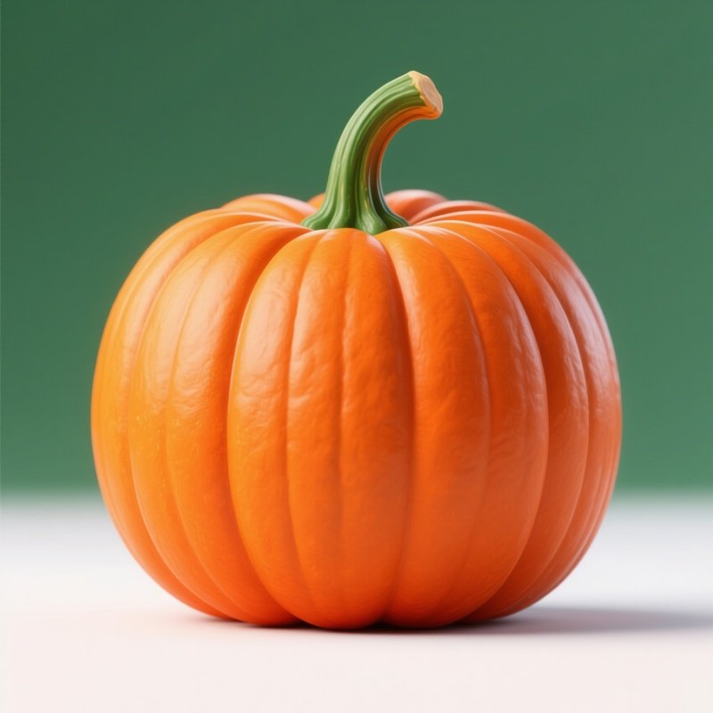 A Large Orange Pumpkin Pumpkin Autumn
