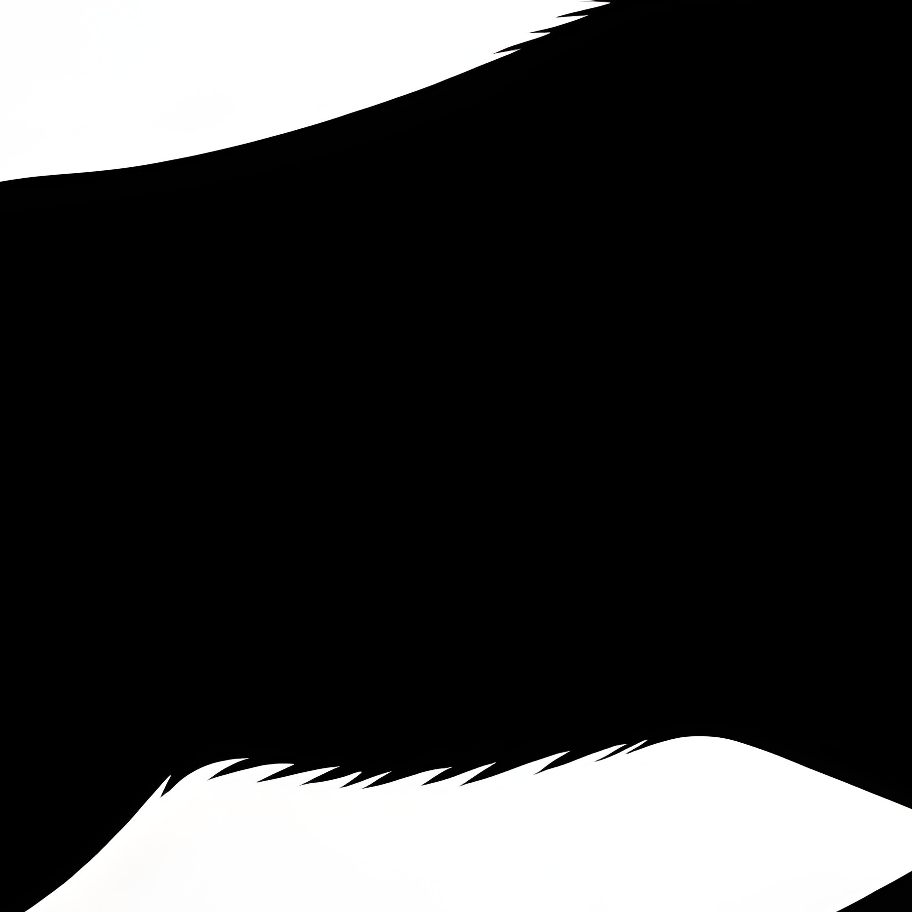 A Leaping Deer Silhouette Deer Silhouette - Full Resolution Quality Preview