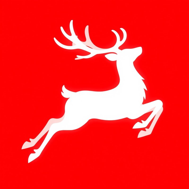 A Leaping Reindeer Reindeer Leap