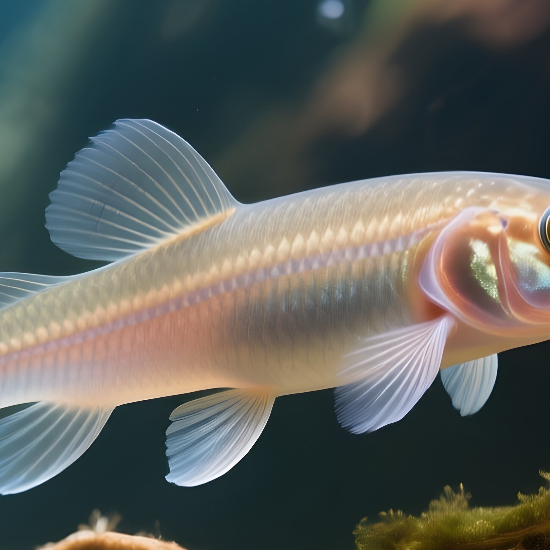 A Loach Weaving Between Pebbles And Roots - Full Resolution Quality Preview