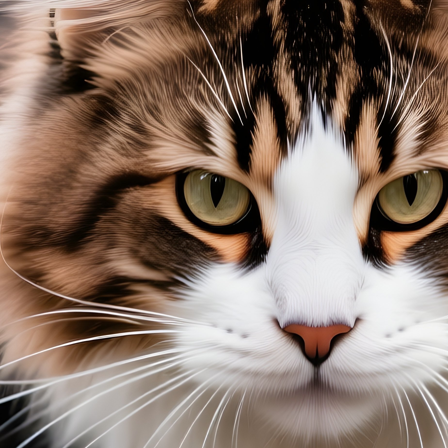 A Maine Coon Cat In Hunting Mode - Full Resolution Quality Preview