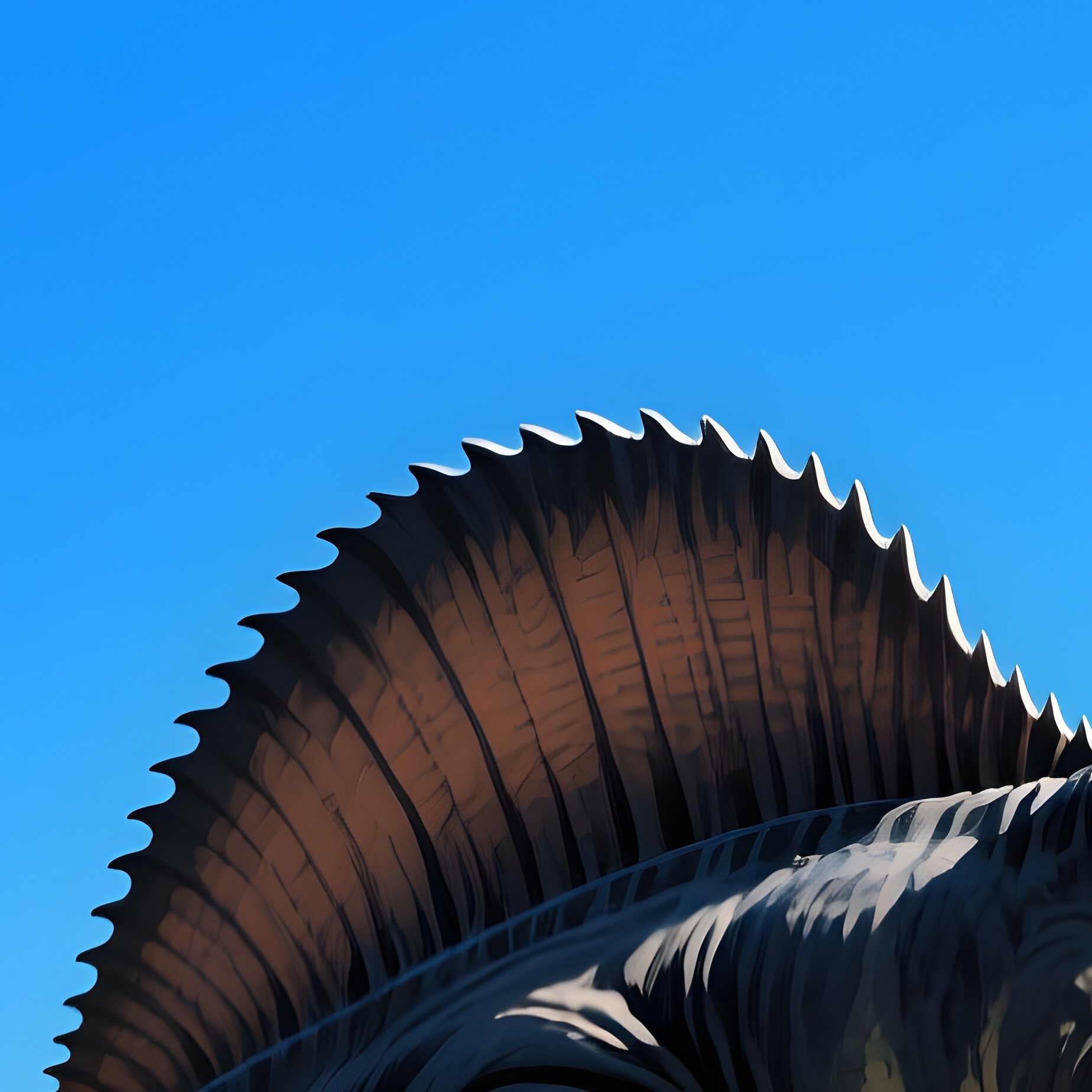 A Majestic Silhouette Of A Spinosaurus Dinosaur - Full Resolution Quality Preview