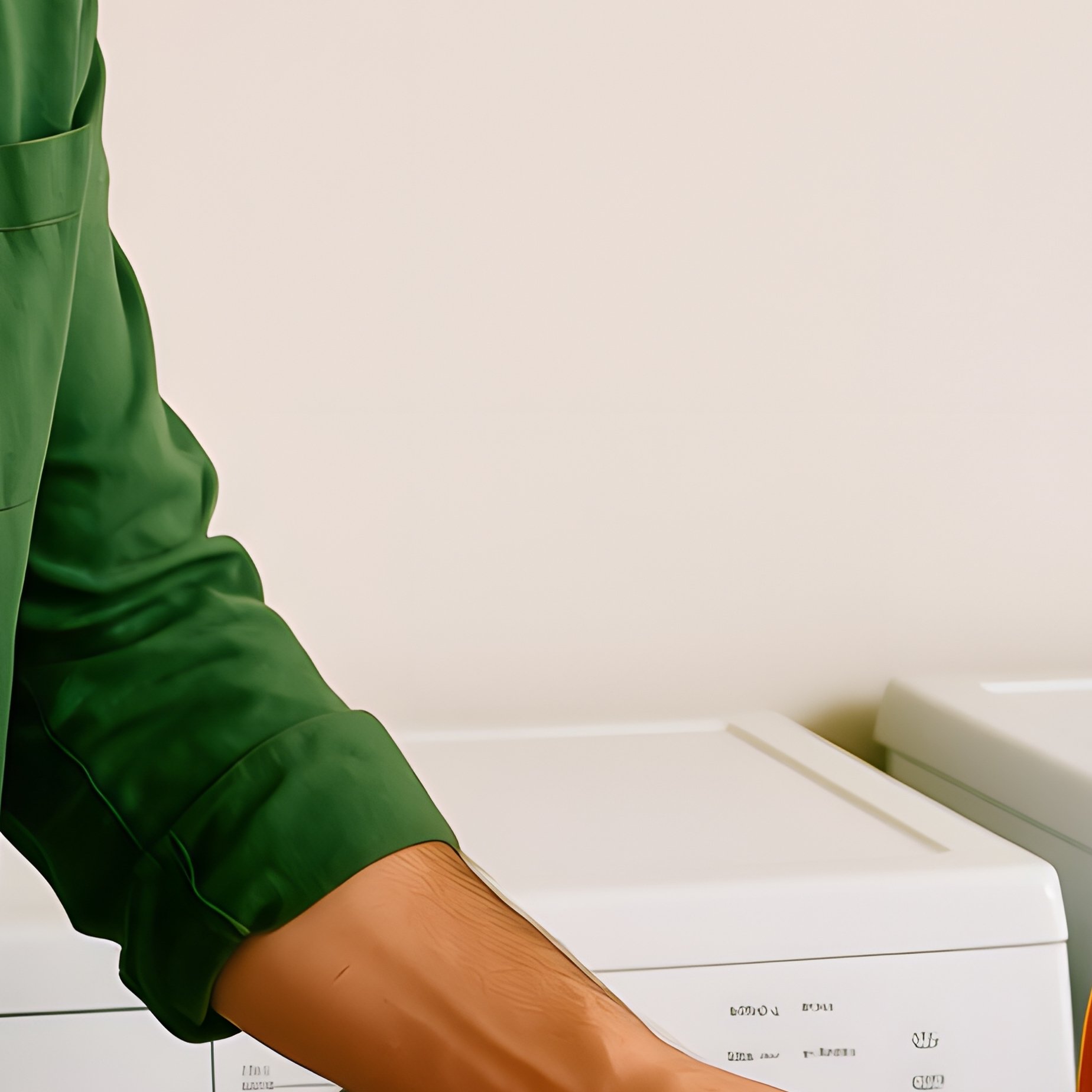 A Man And A Child Interacting In A Laundry Room Family Laundry - Full Resolution Quality Preview