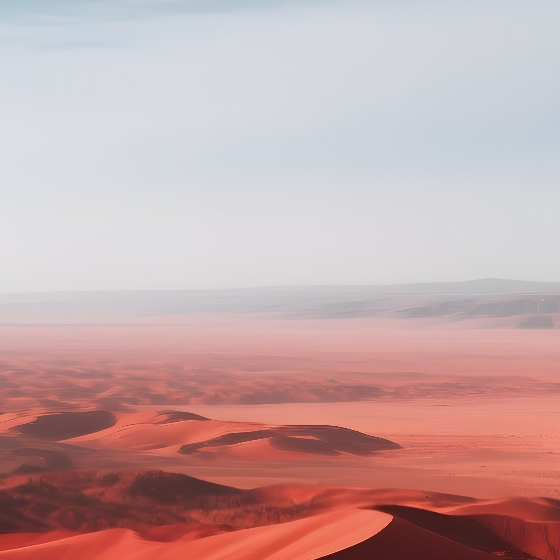 A Marslandscape With Red Dunes Photography - Full Resolution Quality Preview