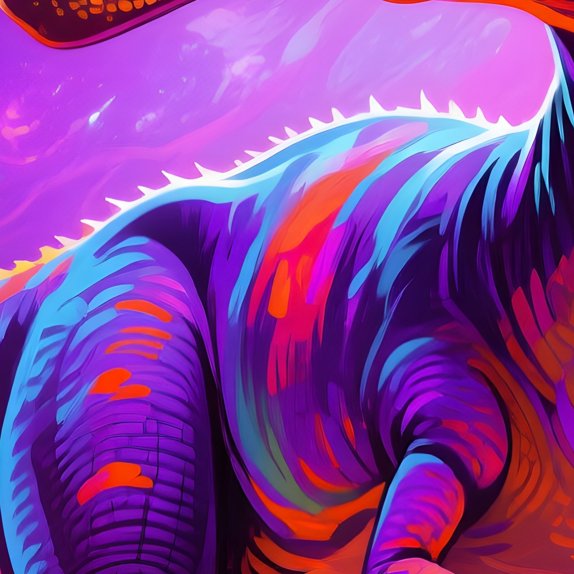 A Megalosaurus In Digital Art - Full Resolution Quality Preview