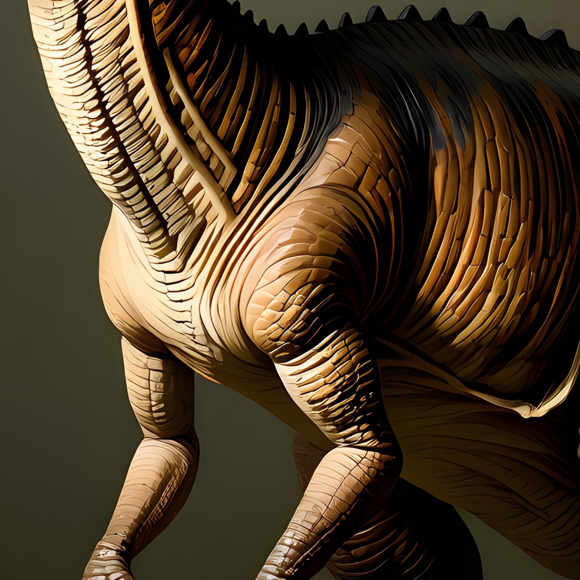 A Megalosaurus In Still Life Setting - Full Resolution Quality Preview