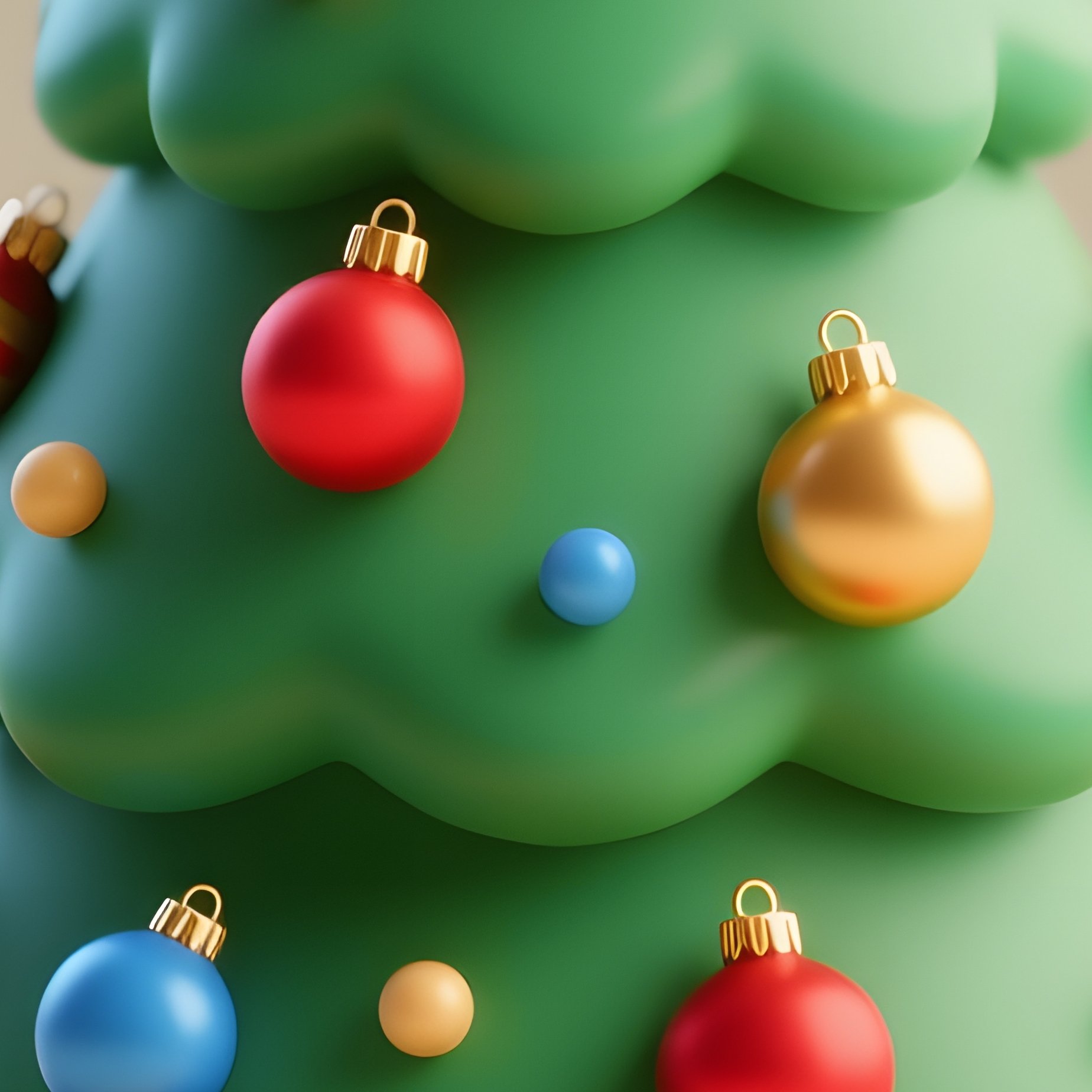 A Miniature Christmas Tree Decoration Christmas Holiday - Full Resolution Quality Preview